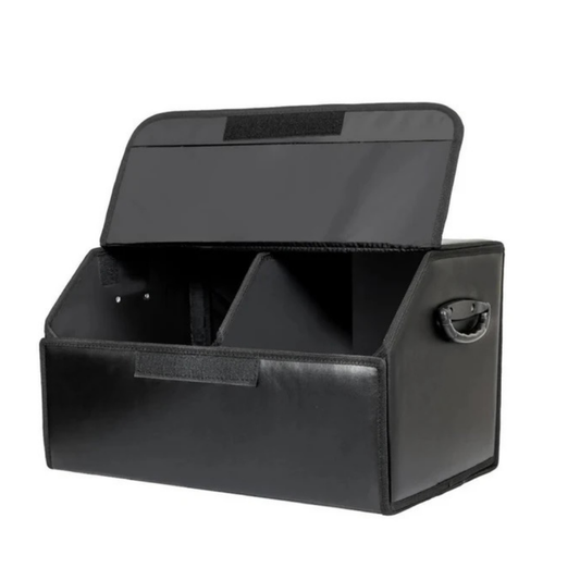 Araç Marka Logo Baskılı Deri Bagaj Düzenleyici Organizer (50x30x31 cm)