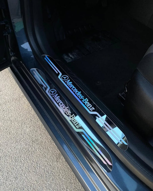 Aynalı Kapı Eşiği Koruyucu 4'lü Set