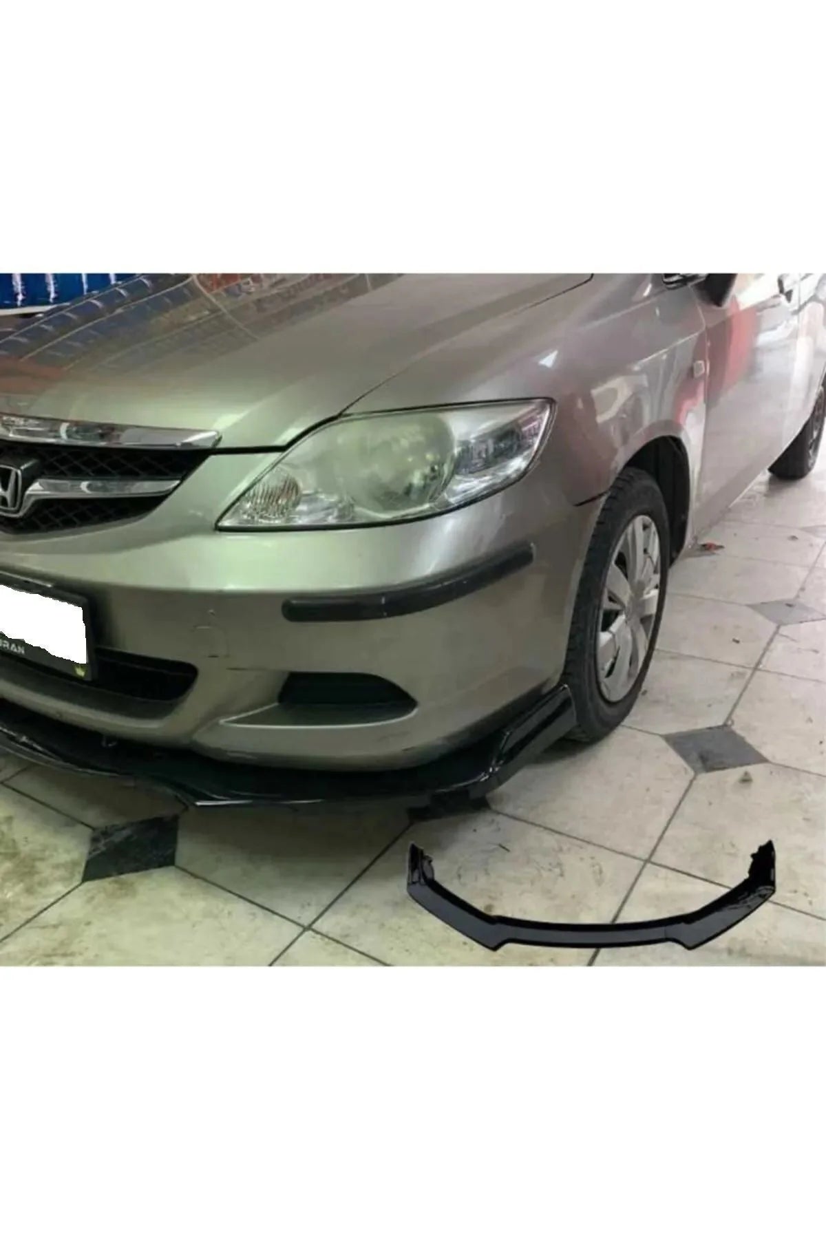 Universal Esnek 3 Parça Lip Karlık / Bodykit Pianoblack Kanatlı Siyah