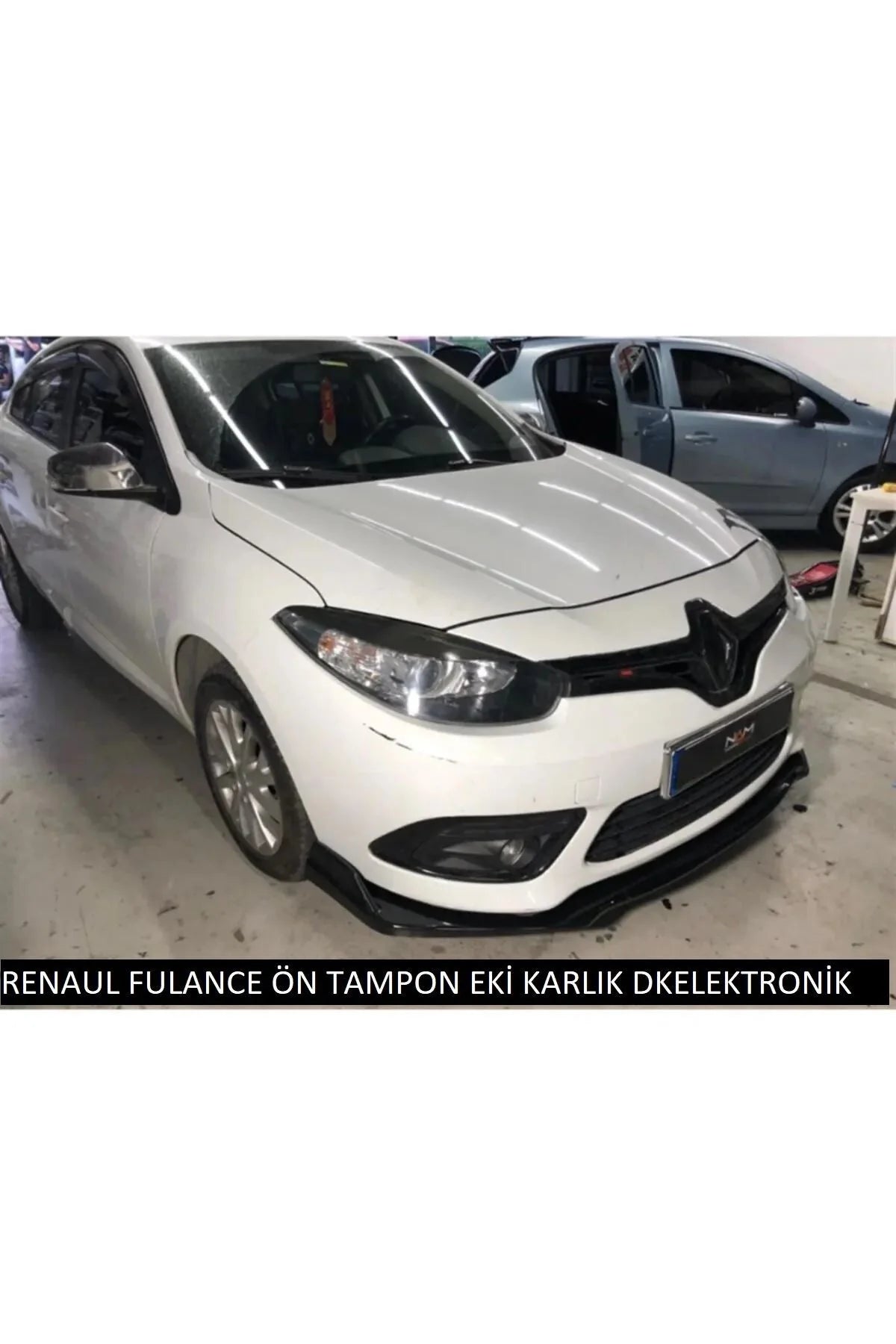Universal Esnek 3 Parça Lip Karlık / Bodykit Pianoblack Kanatlı Siyah