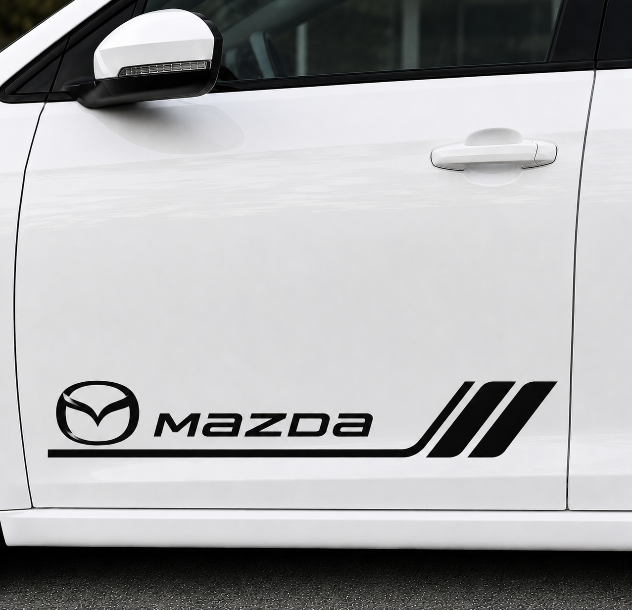 Araç Marka Sticker 2’li Set Sportif Oto Sticker