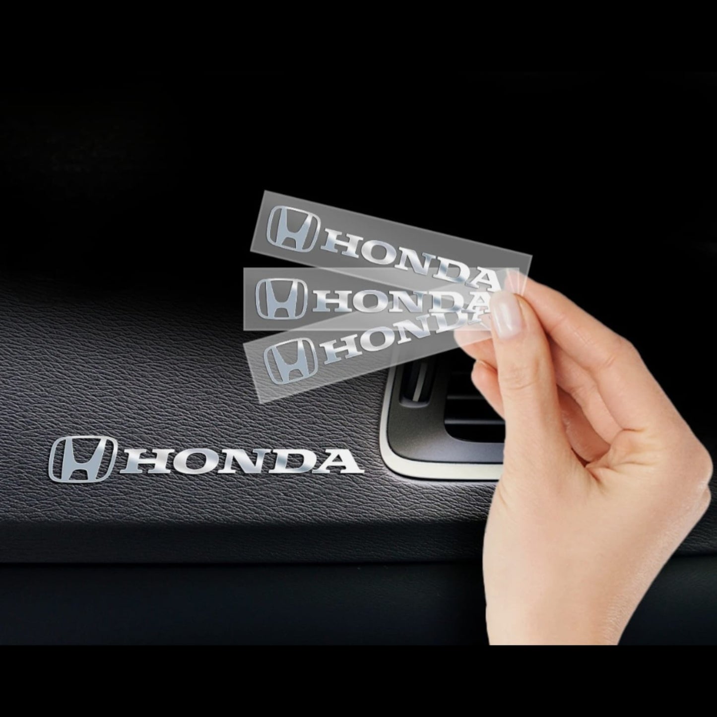 Metal Araç Sticker 5’li Set