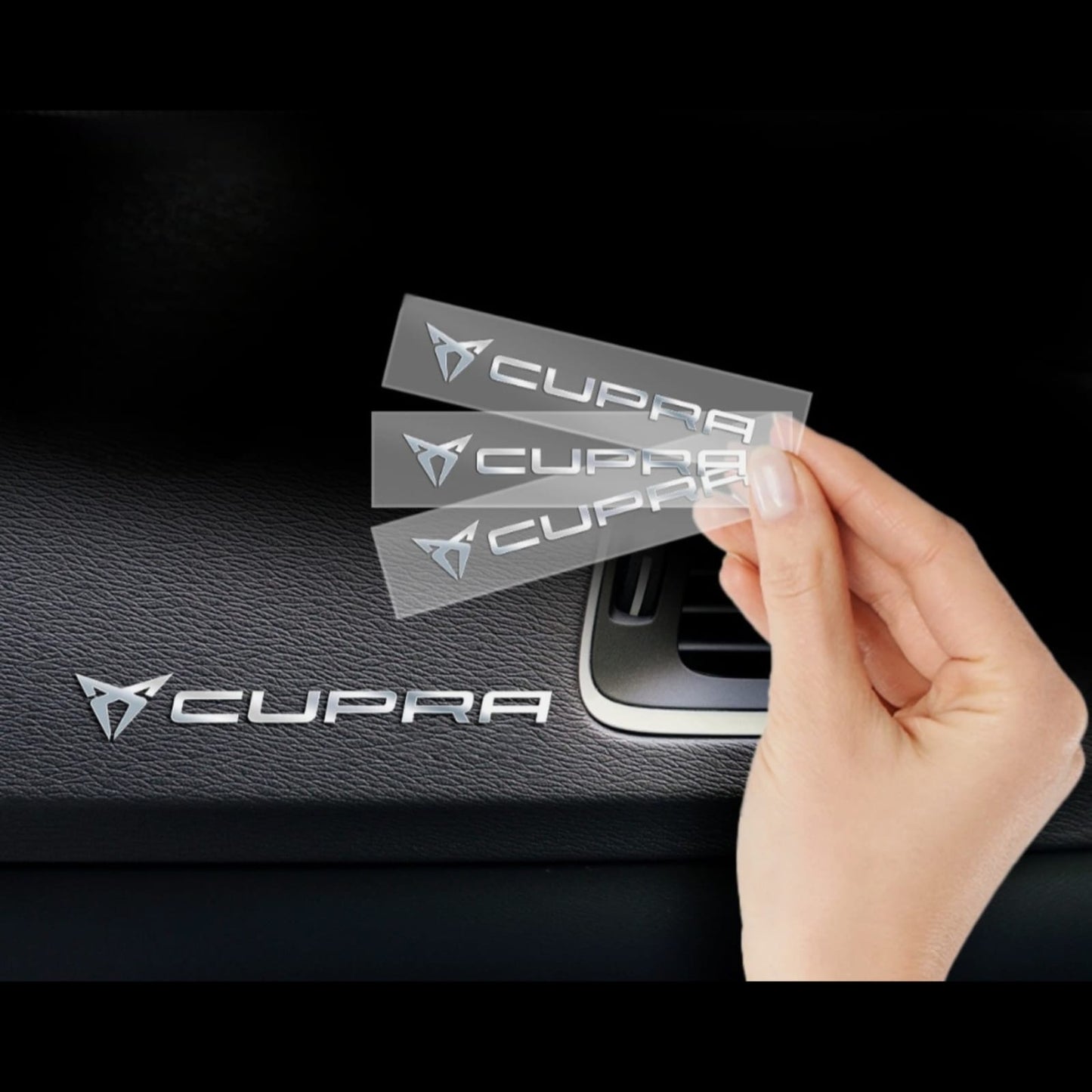 Metal Araç Sticker 5’li Set