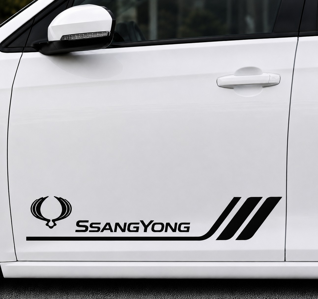 Araç Marka Sticker 2’li Set Sportif Oto Sticker