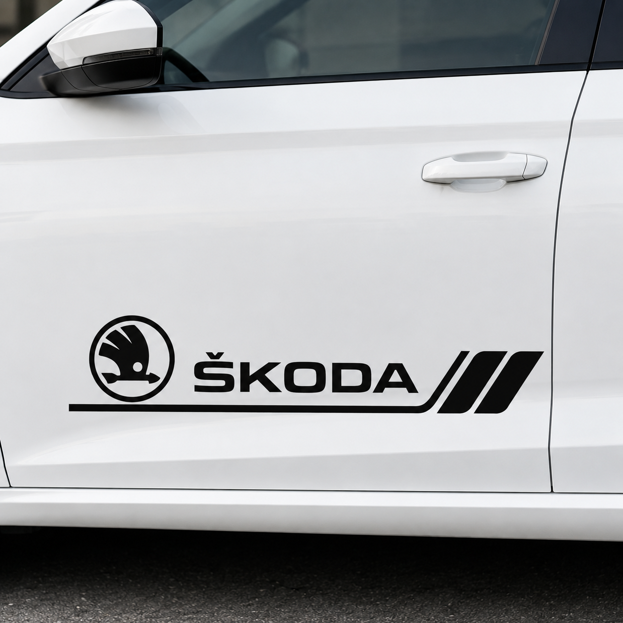 Araç Marka Sticker 2’li Set Sportif Oto Sticker