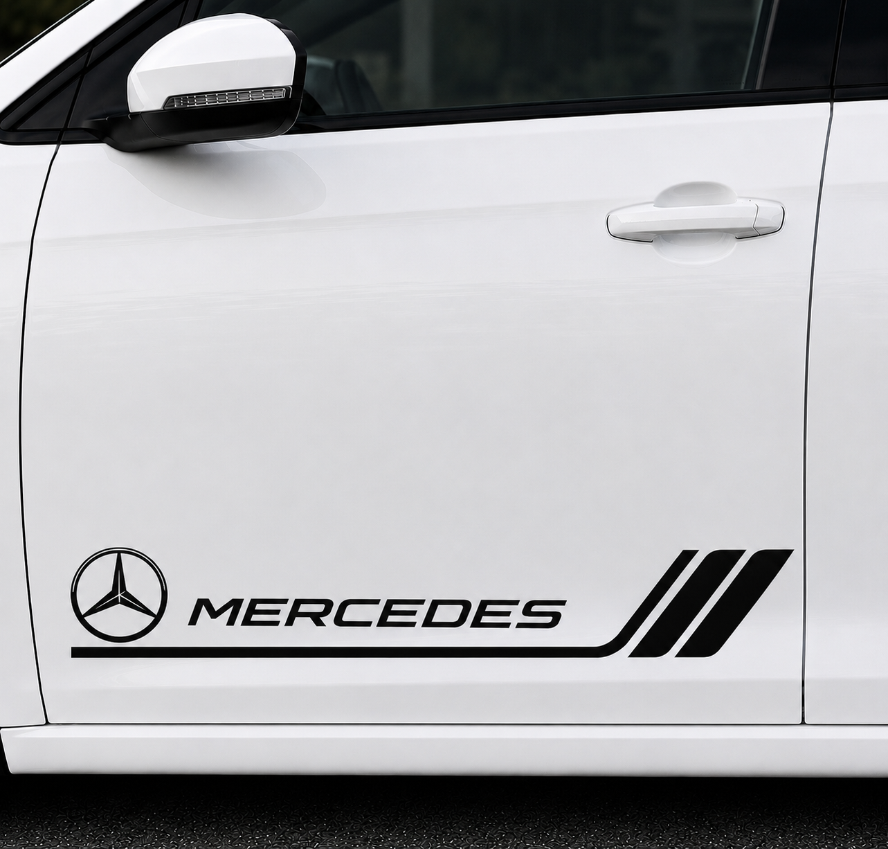 Araç Marka Sticker 2’li Set Sportif Oto Sticker