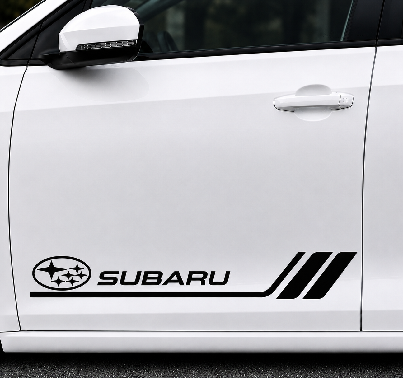 Araç Marka Sticker 2’li Set Sportif Oto Sticker