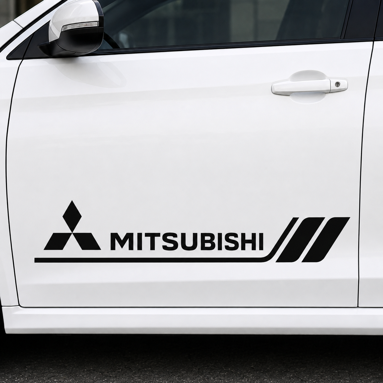 Araç Marka Sticker 2’li Set Sportif Oto Sticker