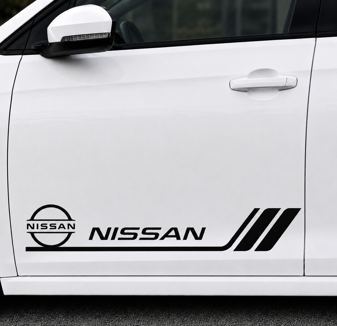Araç Marka Sticker 2’li Set Sportif Oto Sticker