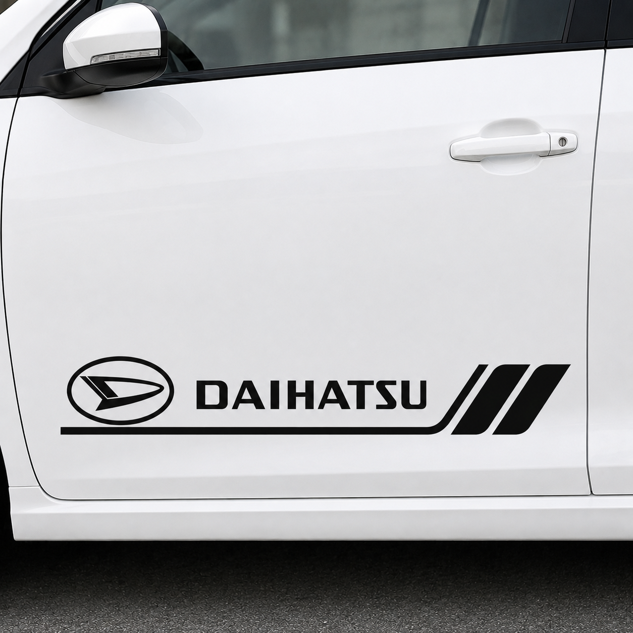 Araç Marka Sticker 2’li Set Sportif Oto Sticker