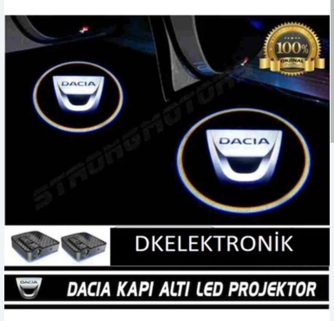 Araç Kapı Altı Logo Led Işık ( 2 adet )