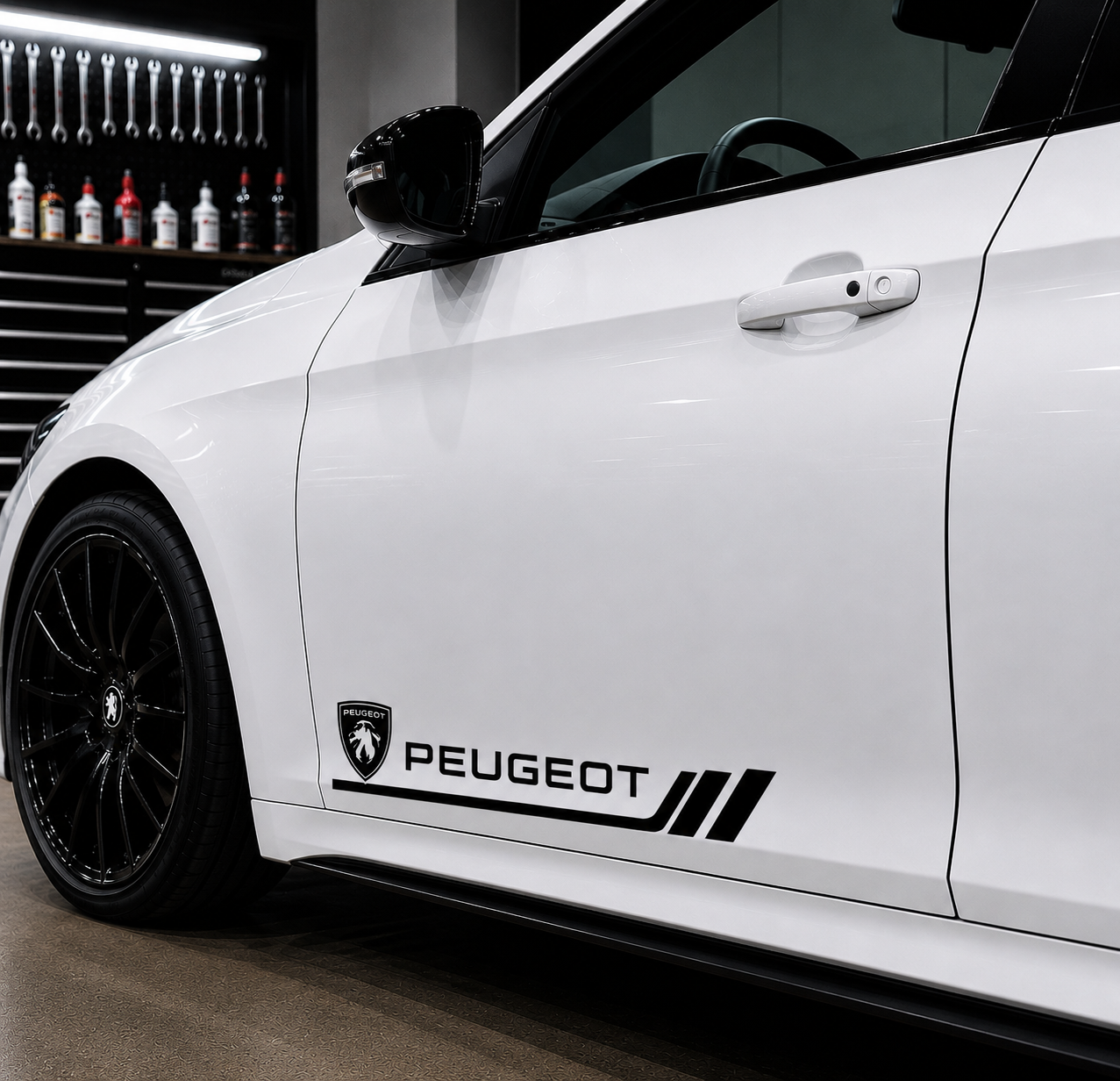 Araç Marka Sticker 2’li Set Sportif Oto Sticker
