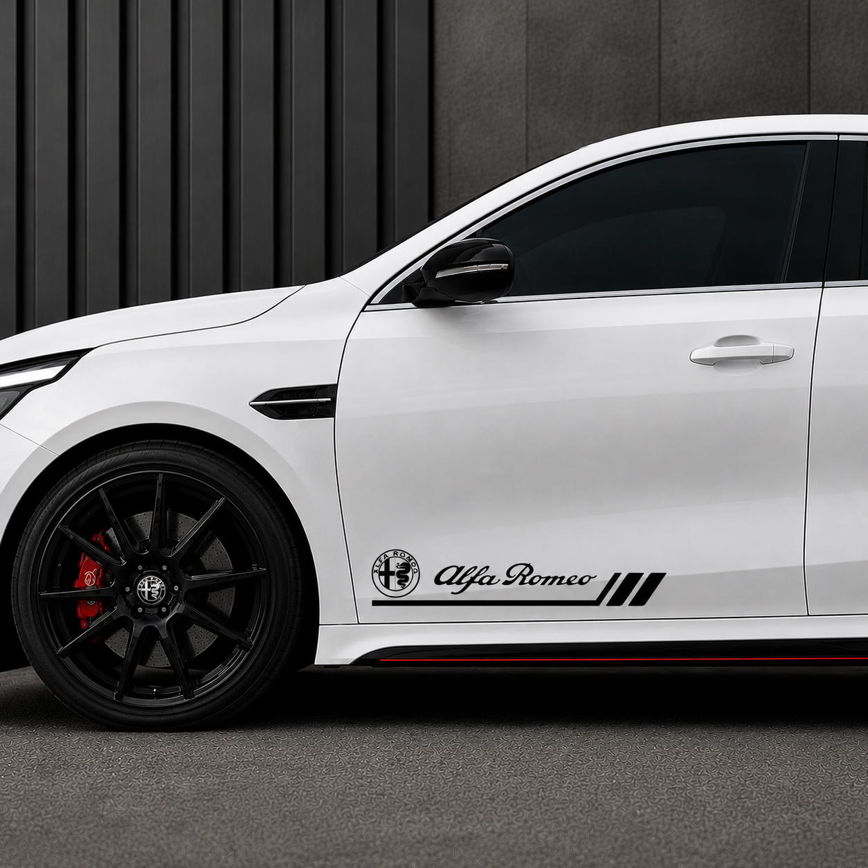 Araç Marka Sticker 2’li Set Sportif Oto Sticker
