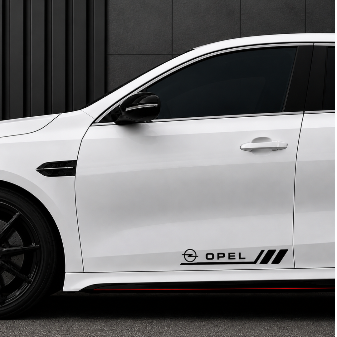 Araç Marka Sticker 2’li Set Sportif Oto Sticker