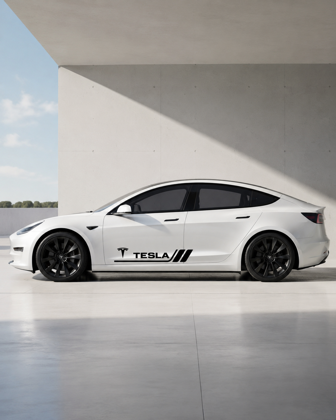 Araç Marka Sticker 2’li Set Sportif Oto Sticker
